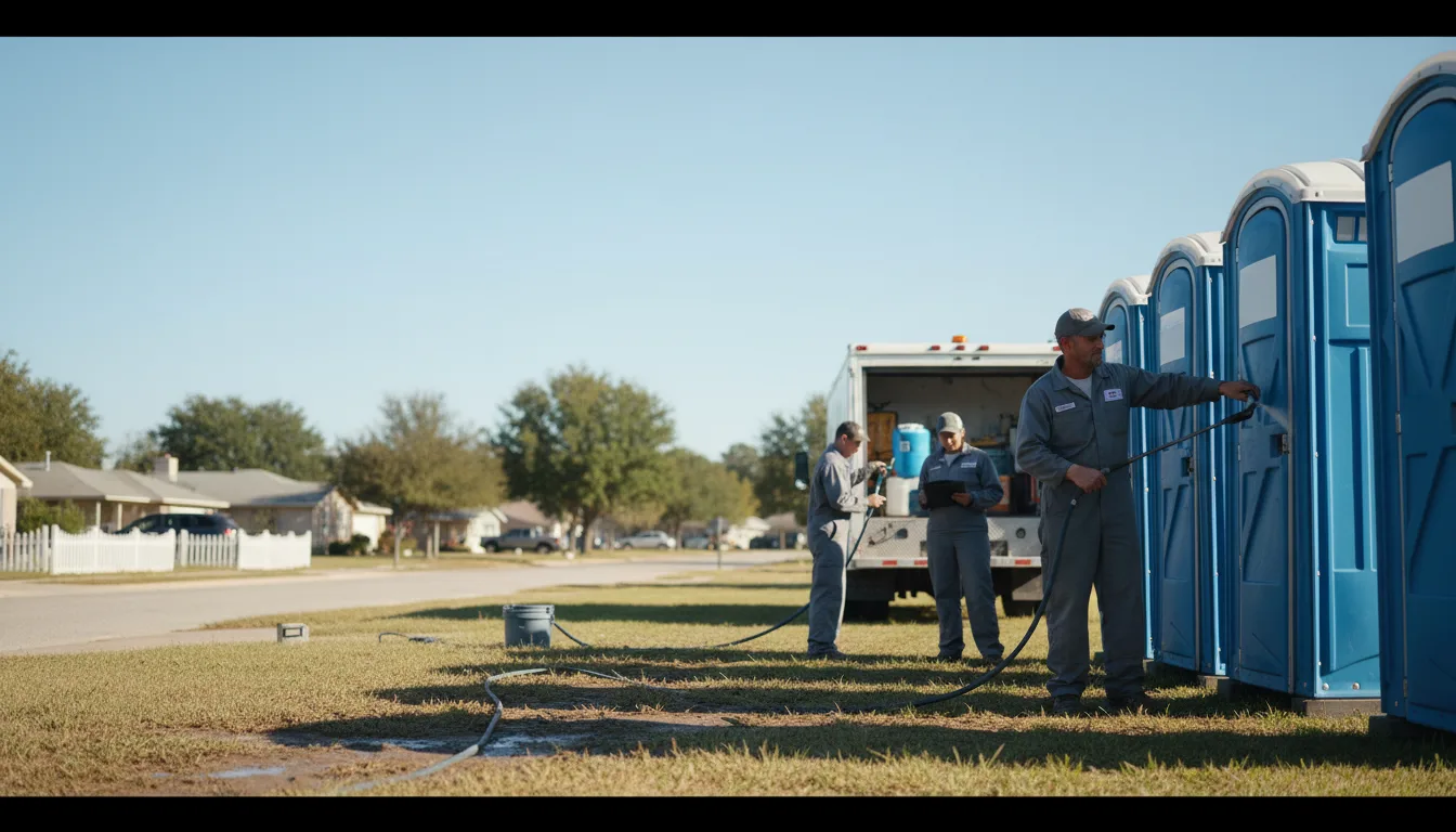 Long-Term Portable Toilet Rental in Mcfarlan, NC near me